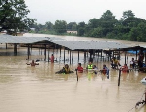 Flood in Terai District of Nepal