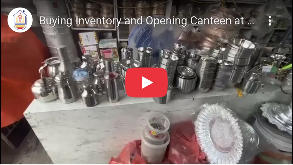 Bekijk de opening kantine video